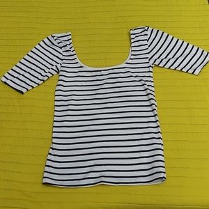 Striped girls top